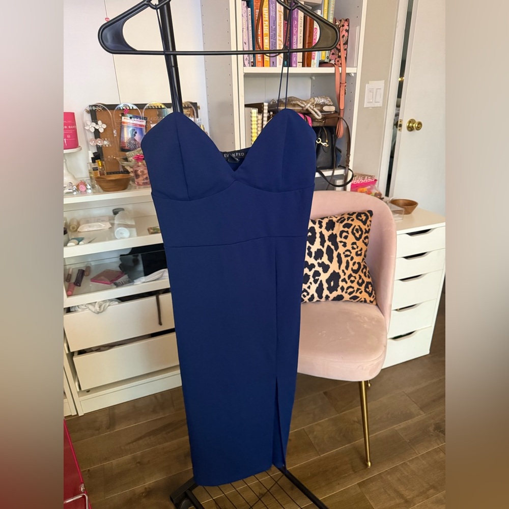 Revamped Midnight Blue Dress